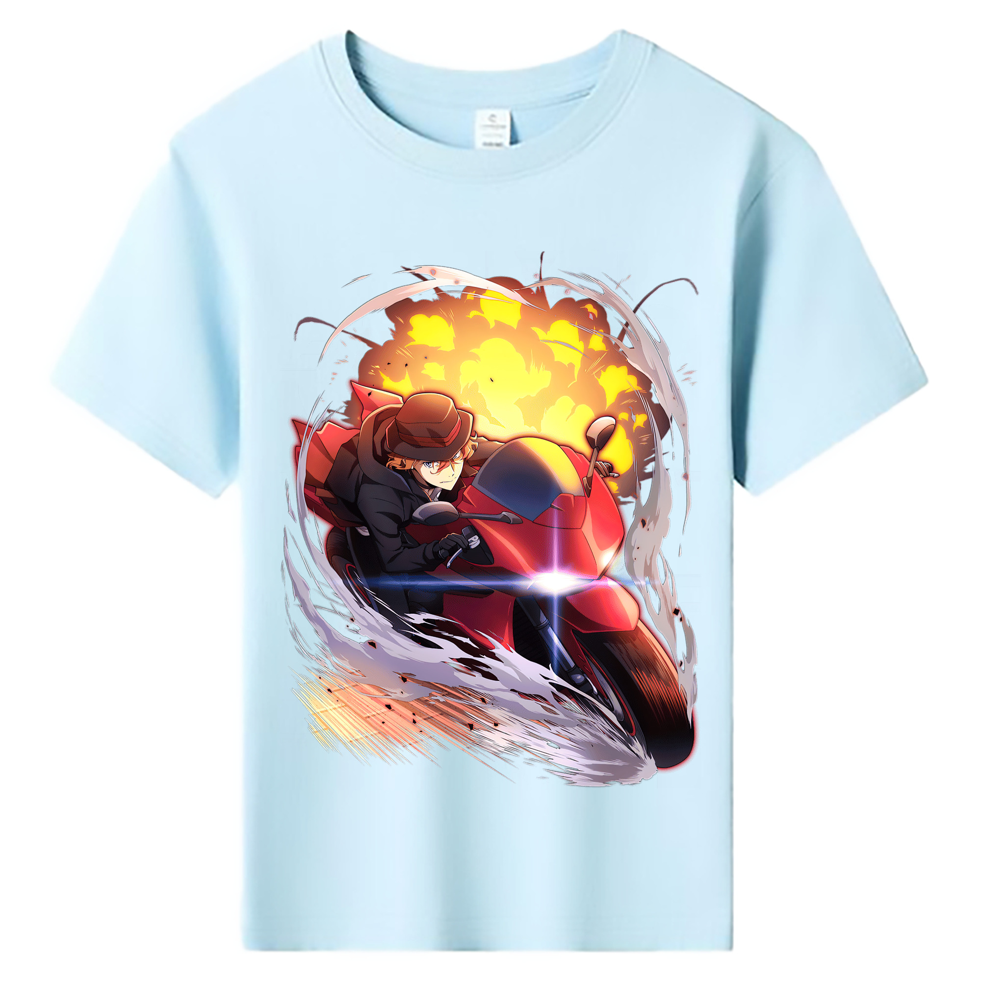 （画像用） 文豪ストレイドッグス Bungo Stray Dogs 綿100％キッズTシャツ（フロントプリント）